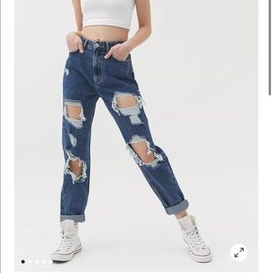 NWT BDG Ripped Mom Jeans